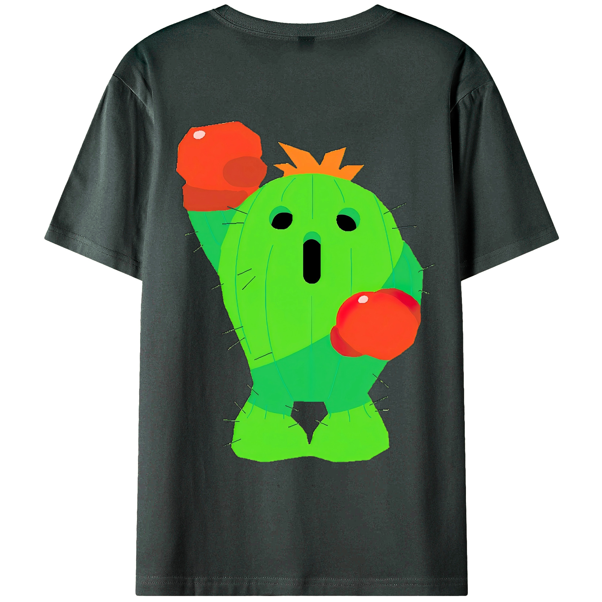 （画像用） Digimon デジタルモンスター/デジモン 綿100％ メンズ半袖Tシャツ（バックプリント） 通気性